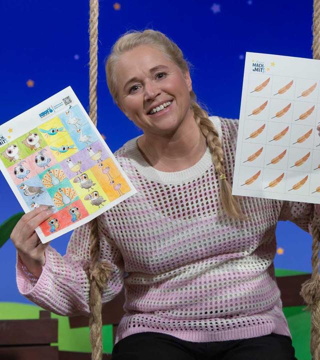 Memo spielen mit Odo bei MACH MiT! - Der Papagei