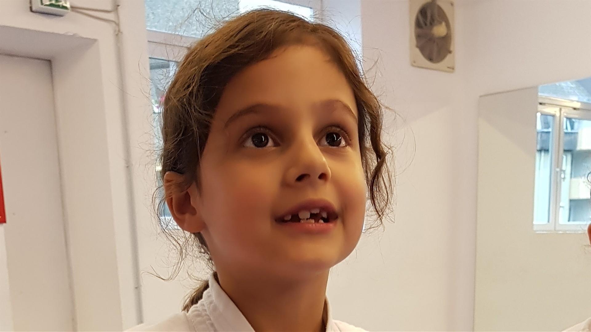 Mia macht Karate