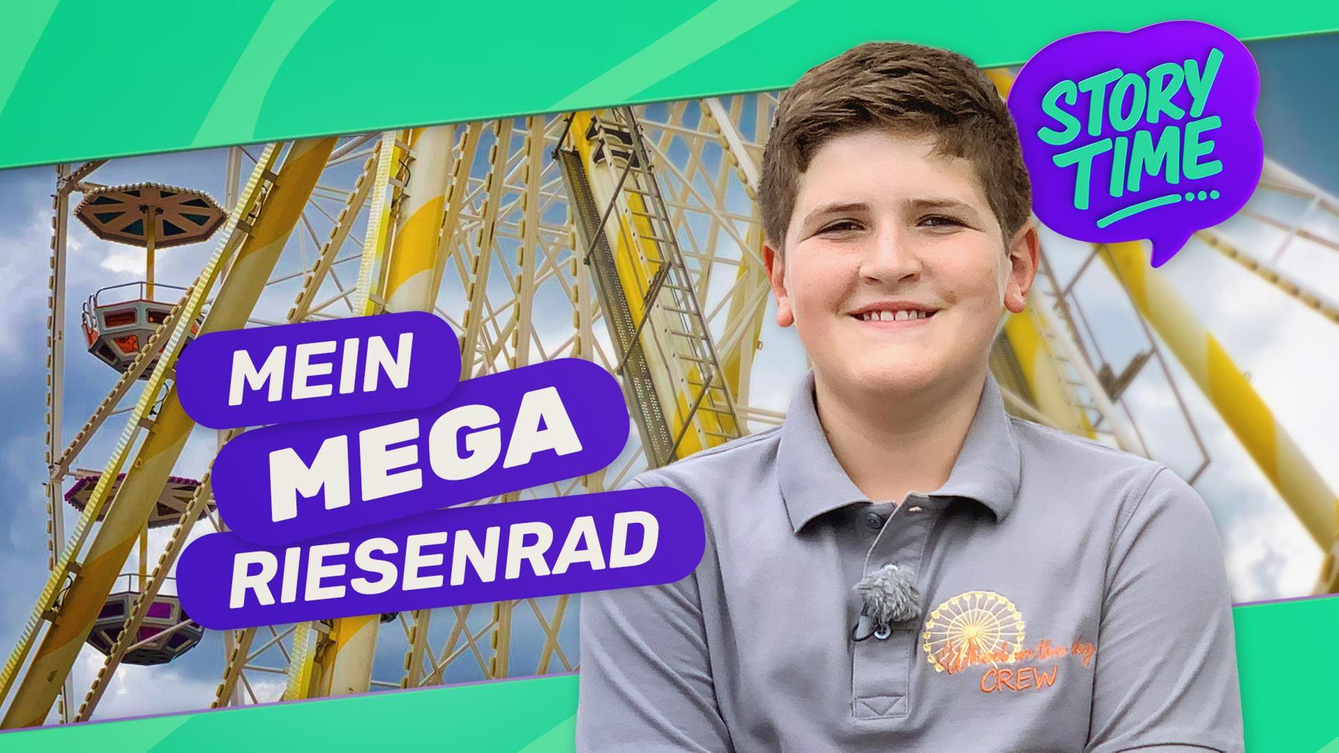 Mit Riesenrad und Wohnwagen: Edgar unterwegs