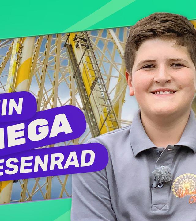 Mit Riesenrad und Wohnwagen: Edgar unterwegs