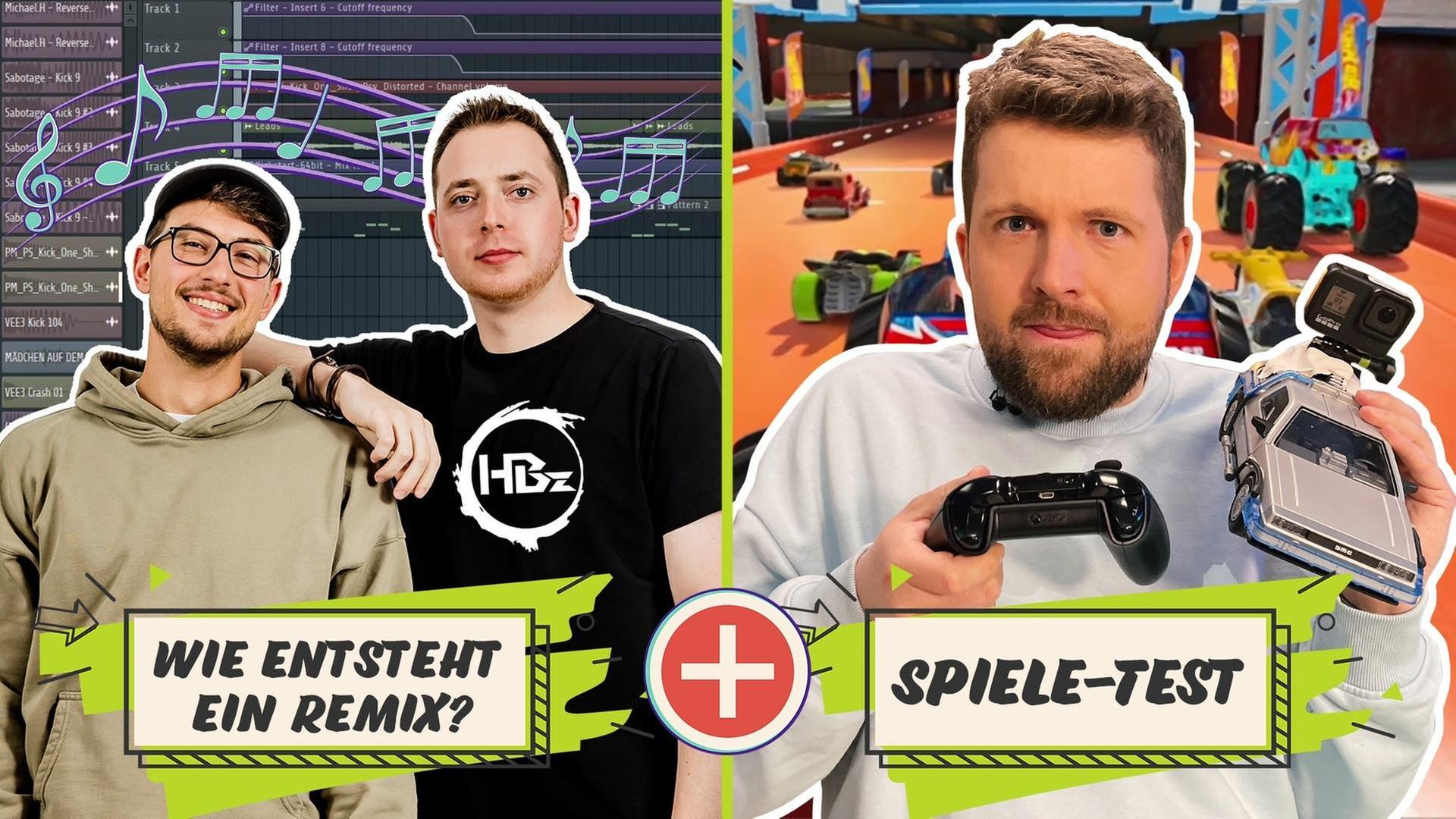 Musik-Remixe, gemeine Pranks, Hot Wheels!