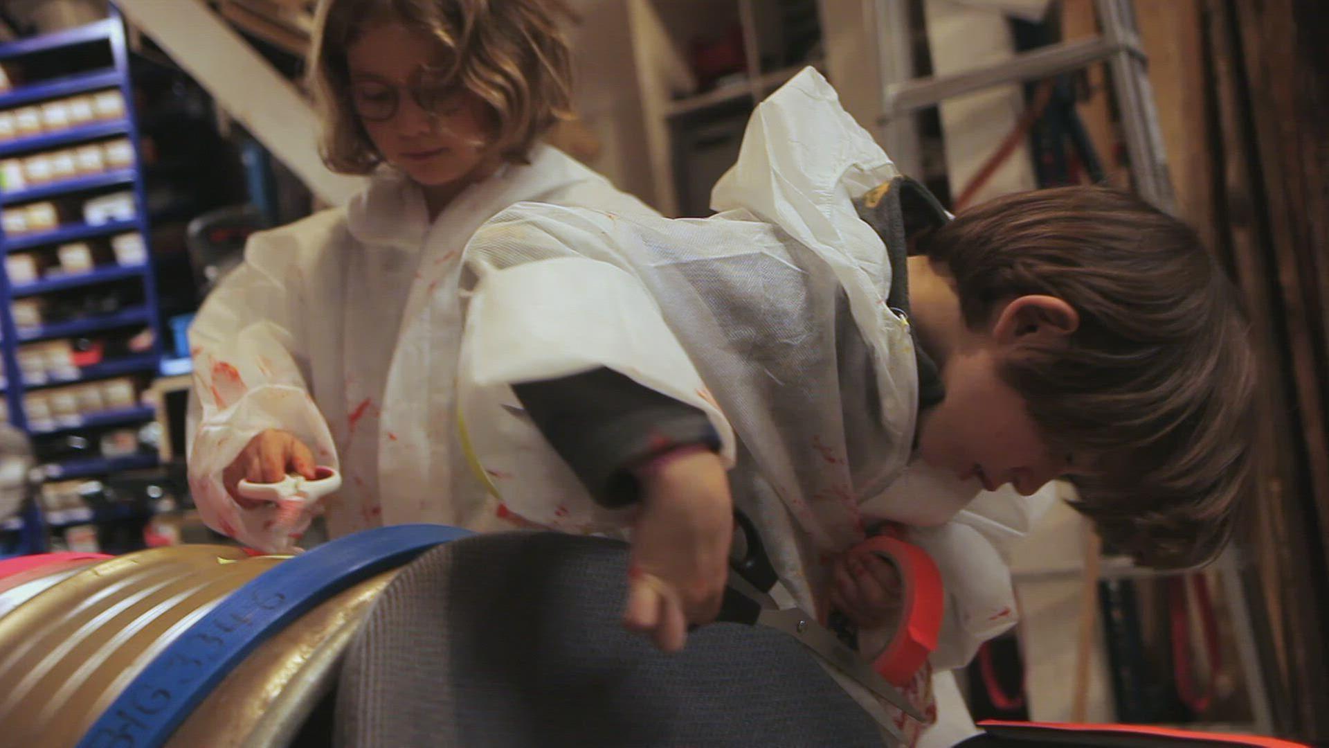 Naëmi baut eine Wunschrakete