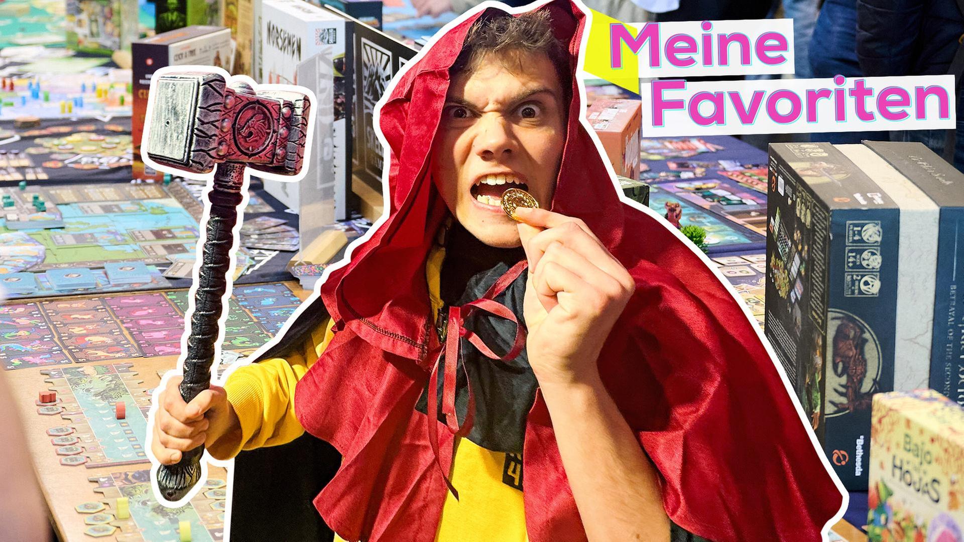 Noel testet neue Spiele