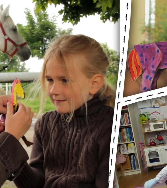 Pferde - wir spielen und basteln Pferdchen