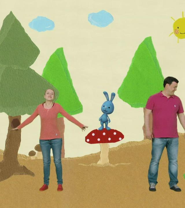 Picknick im Schnipselwald