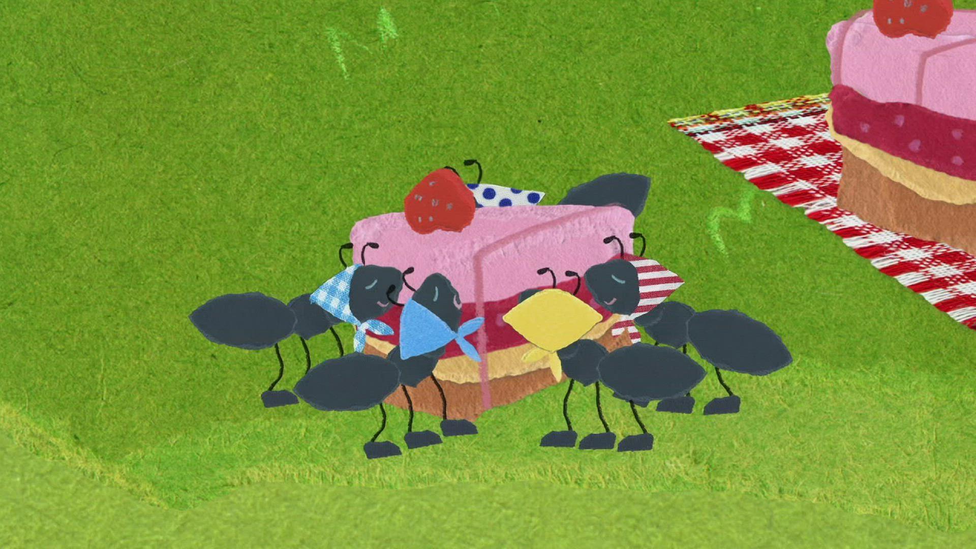 Picknick mit den Ameisen