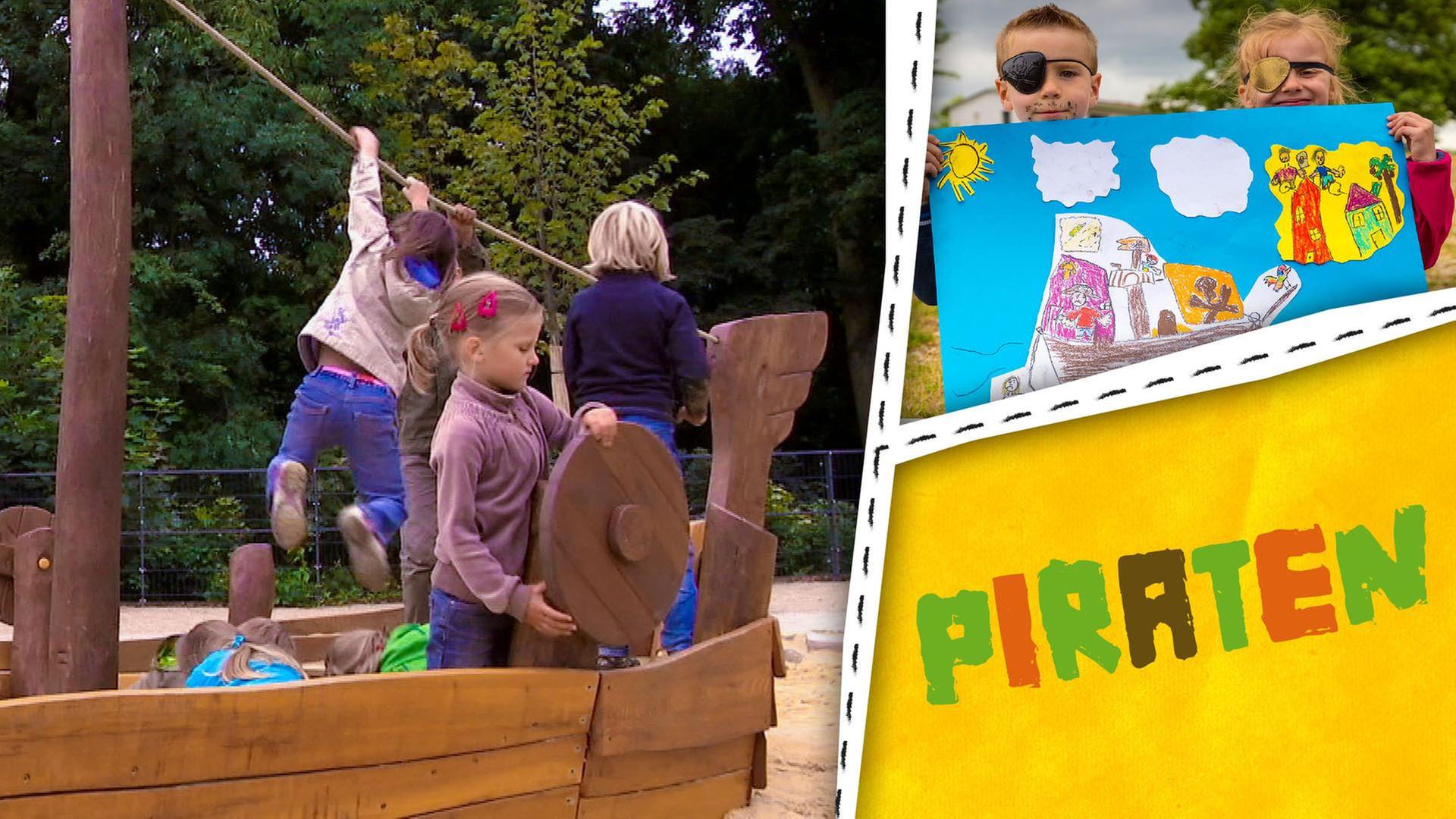 Piraten, ahoi! Wir malen, spielen und basteln Piraten