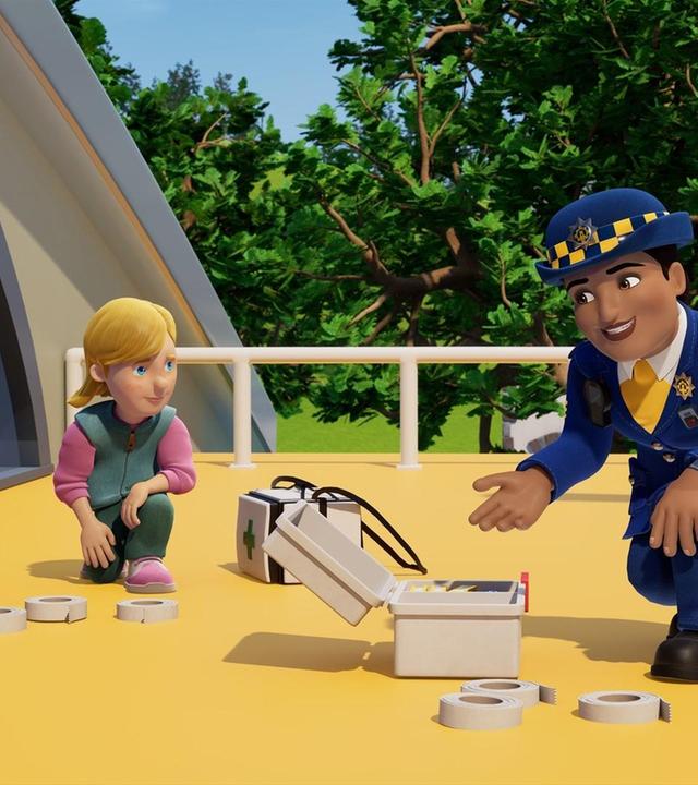 Polizistin Sarah