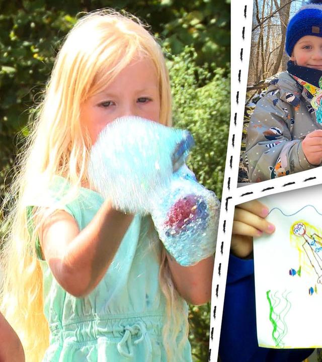 Regenbogenschaum, Einhorn und Meerjungfrauen