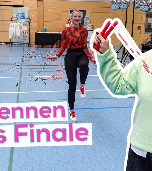 Rope Skipping mit den Burning Ropes