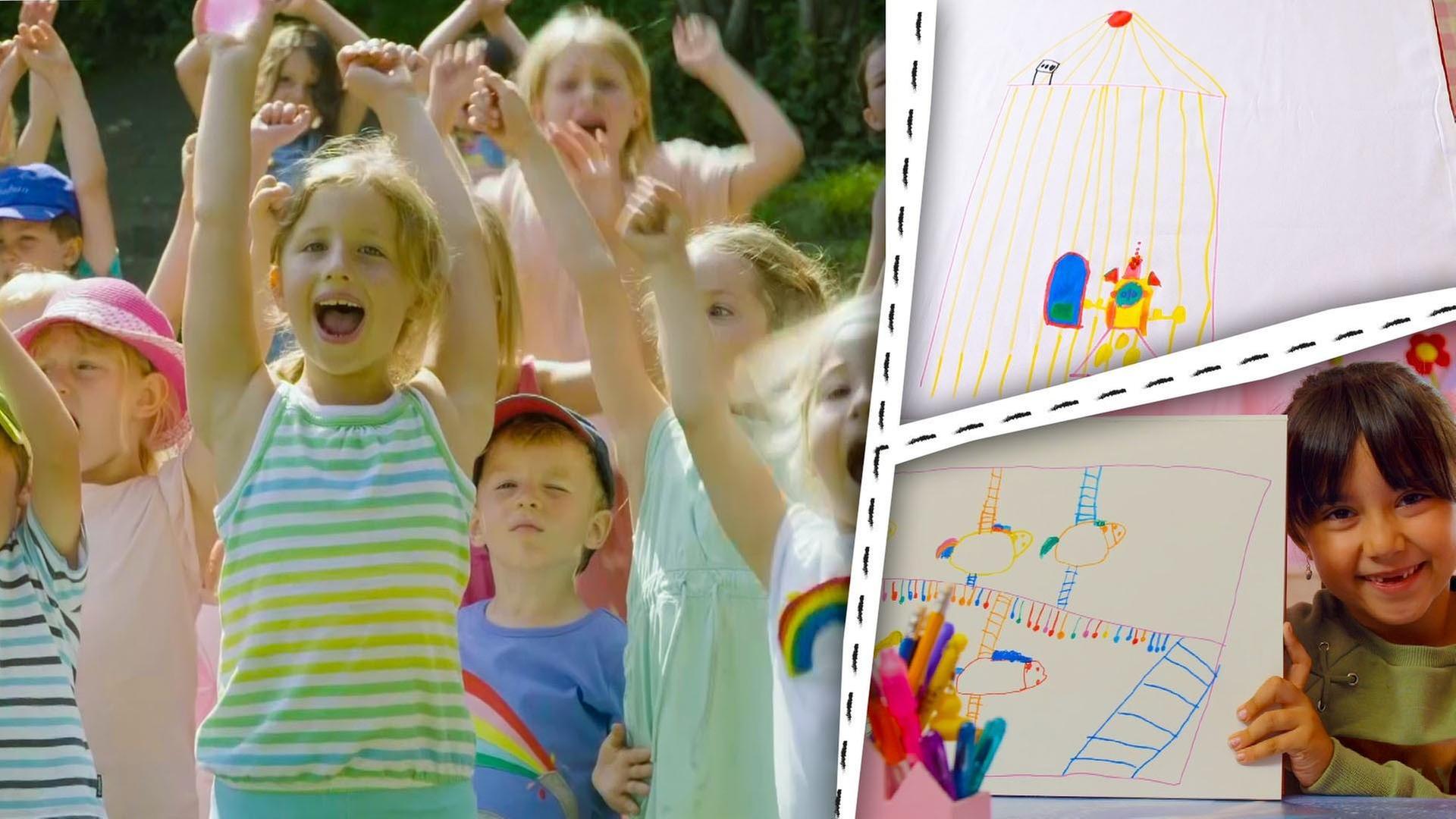 Rummel und Zirkus - Wir malen Karussells und Zirkuszelte