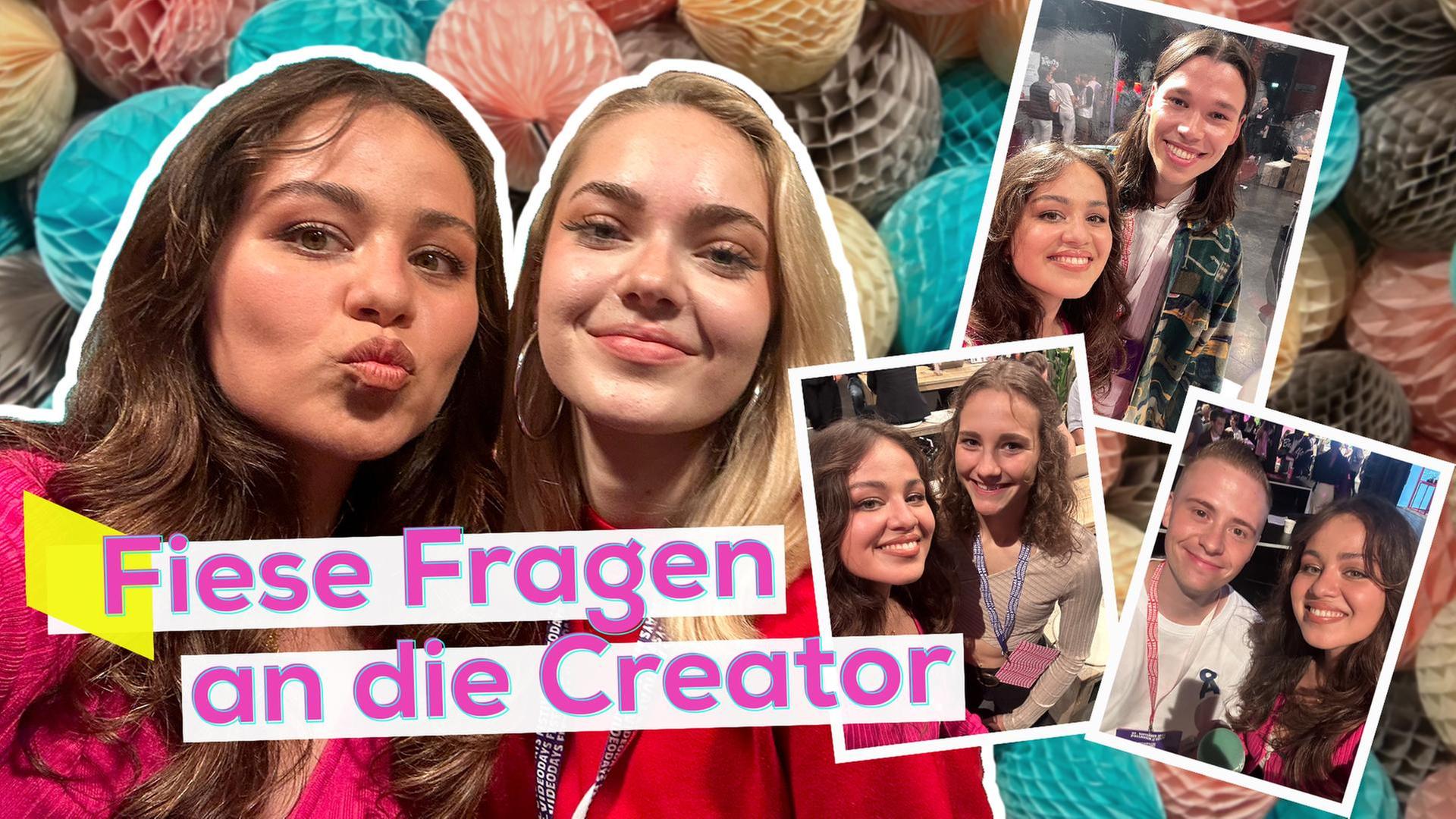 Sarah trifft die Stars des VideoDays Festivals