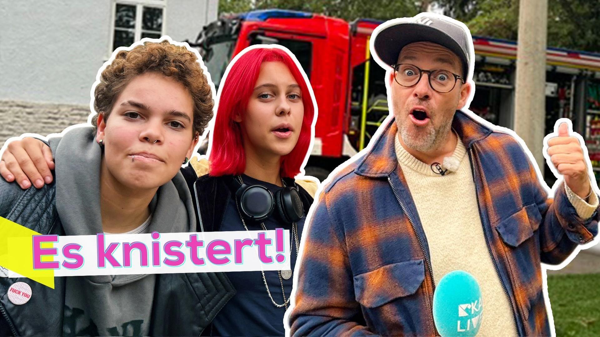 Schloss Einstein backstage: Ava, Elly und die Feuerwehr