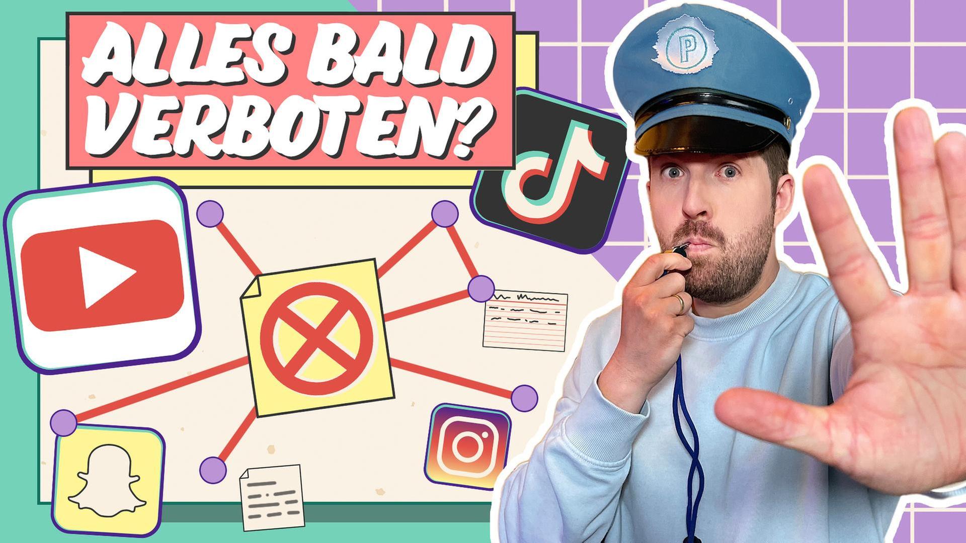 Schluss mit YouTube, Tiktok und Snapchat?