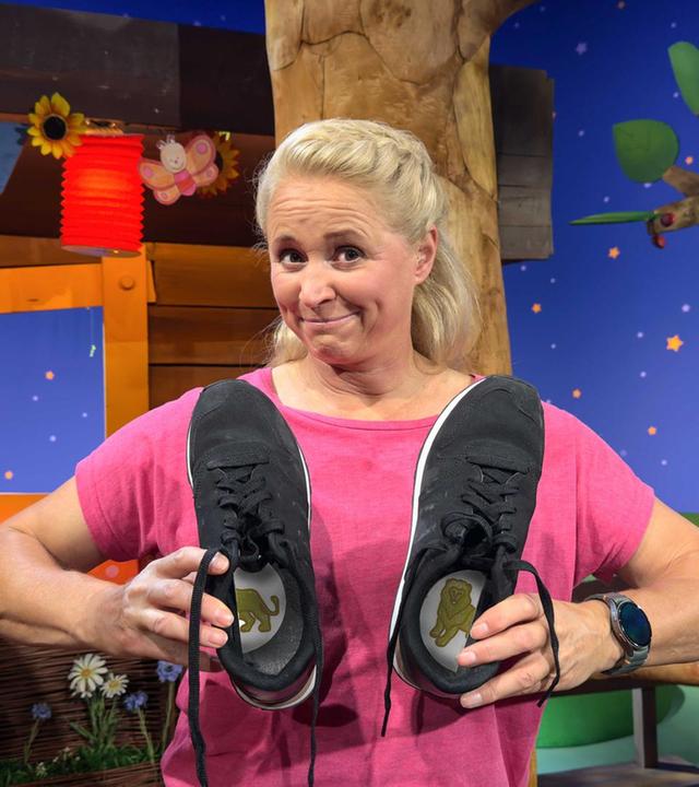 Schuhe richtig anziehen