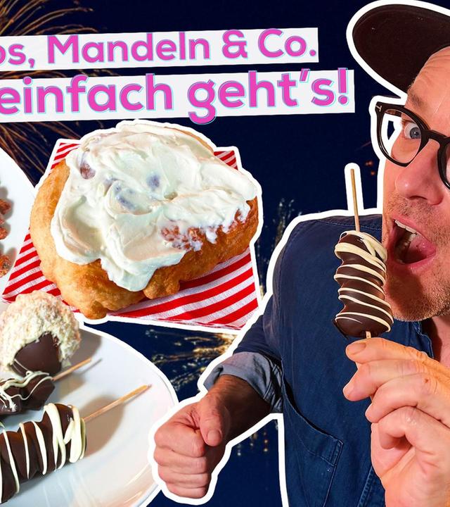 Snacks wie vom Weihnachtsmarkt