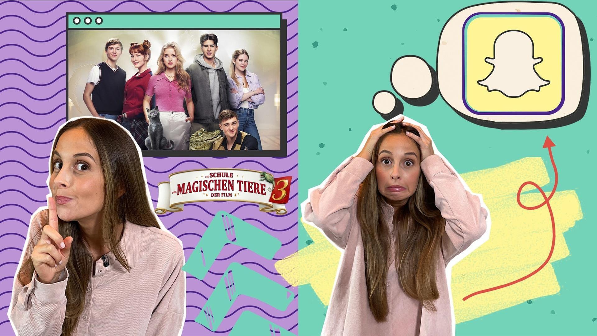 Snapchat & Die Schule der magischen Tiere