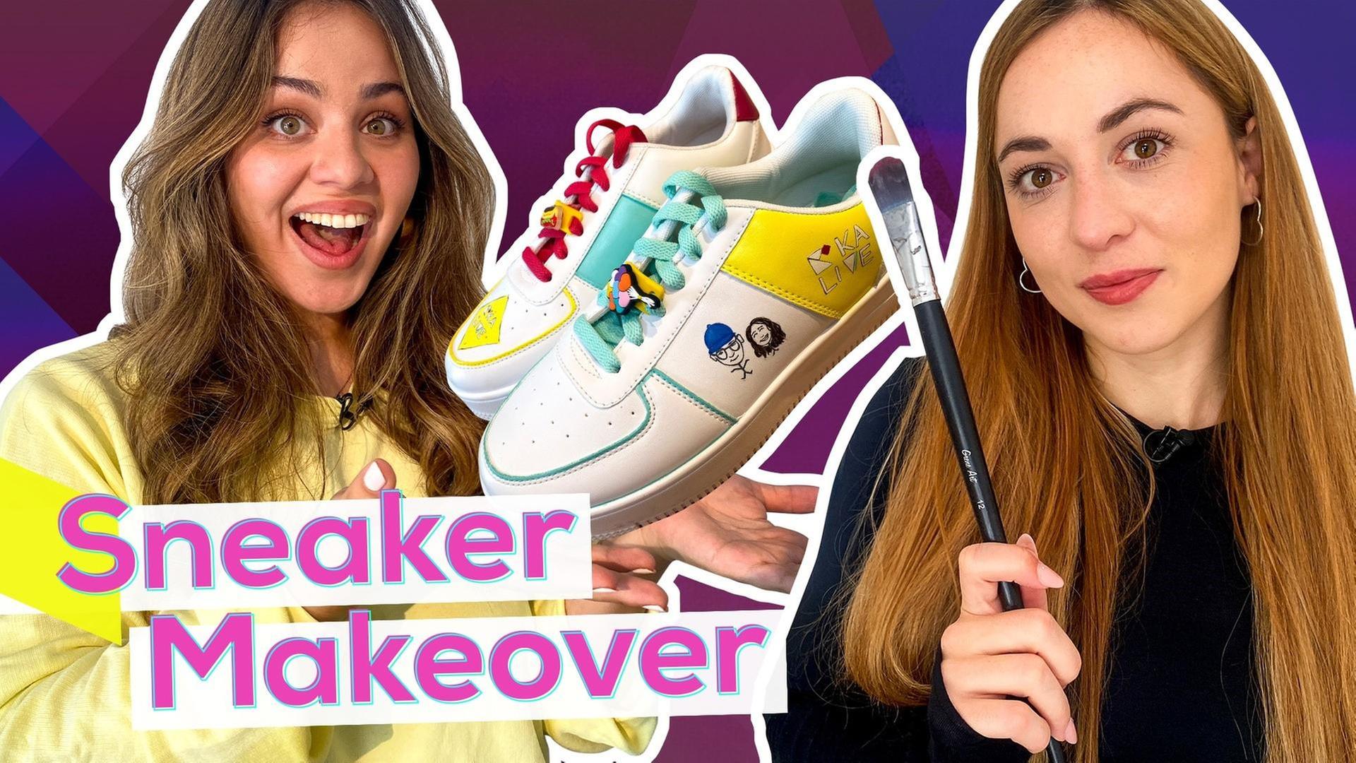 Sneaker selbst gestalten - so klappt's