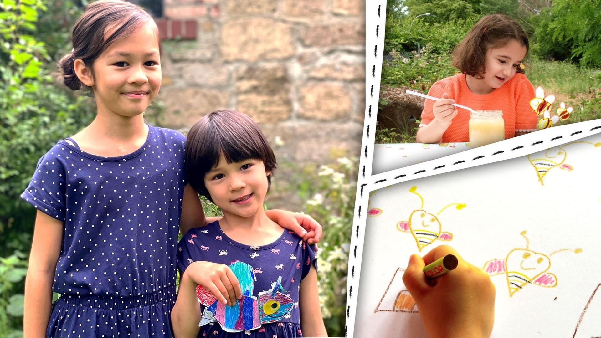 Summ, Summ, wir basteln Bienen und wollen Imkerin werden