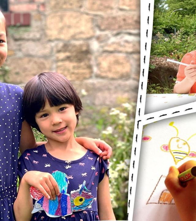 Summ, Summ, wir basteln Bienen und wollen Imkerin werden