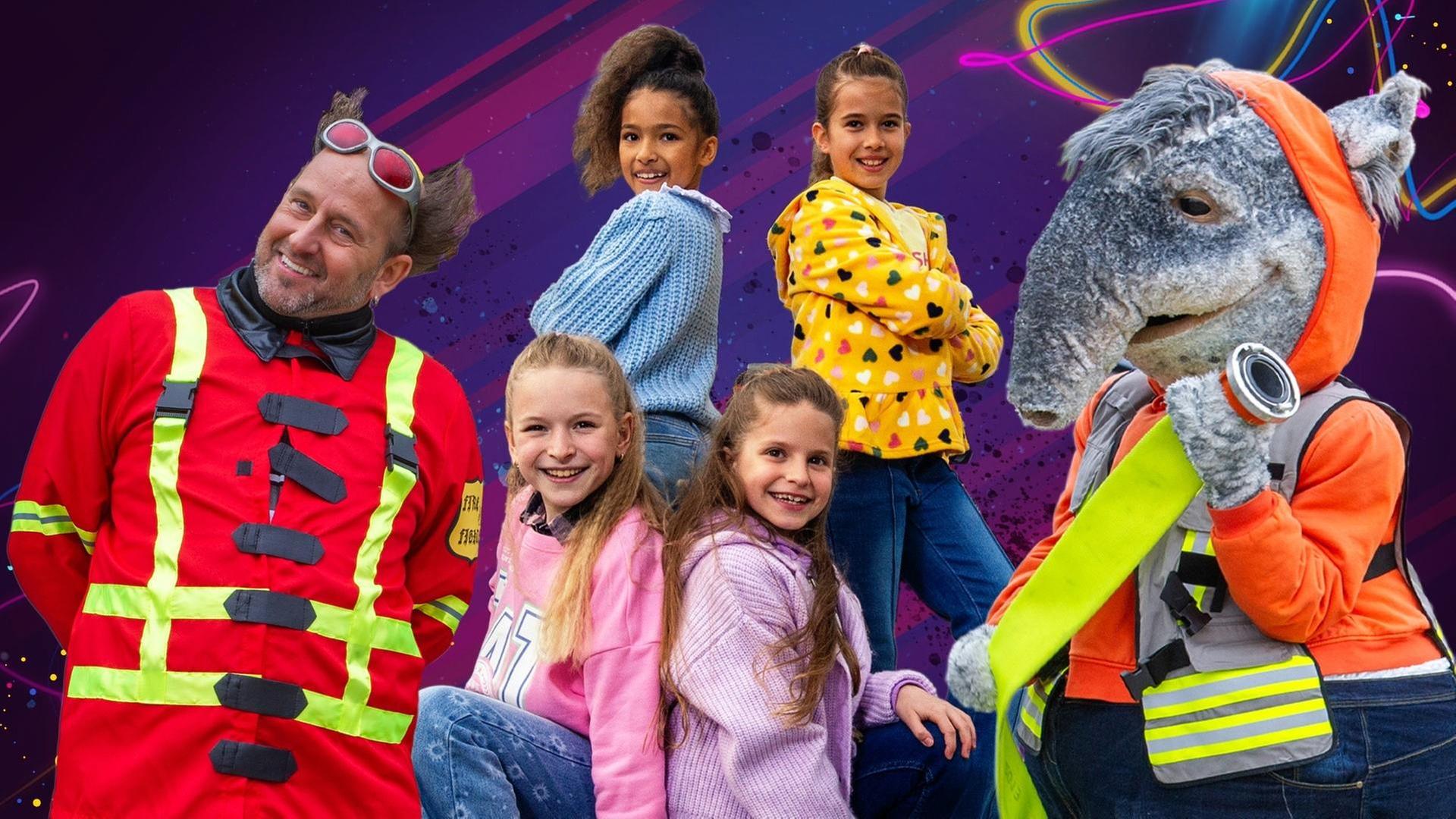 TanzTapir als Feuerwehrmann