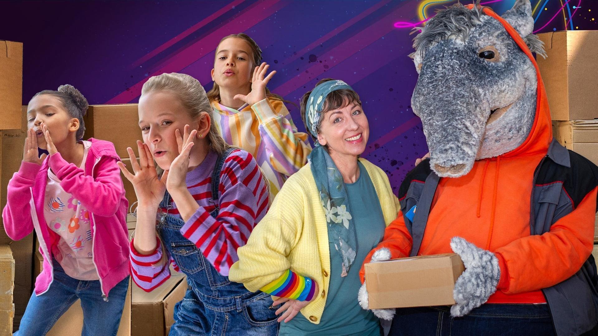 TanzTapir als Paketbote - Mai Cocopelli