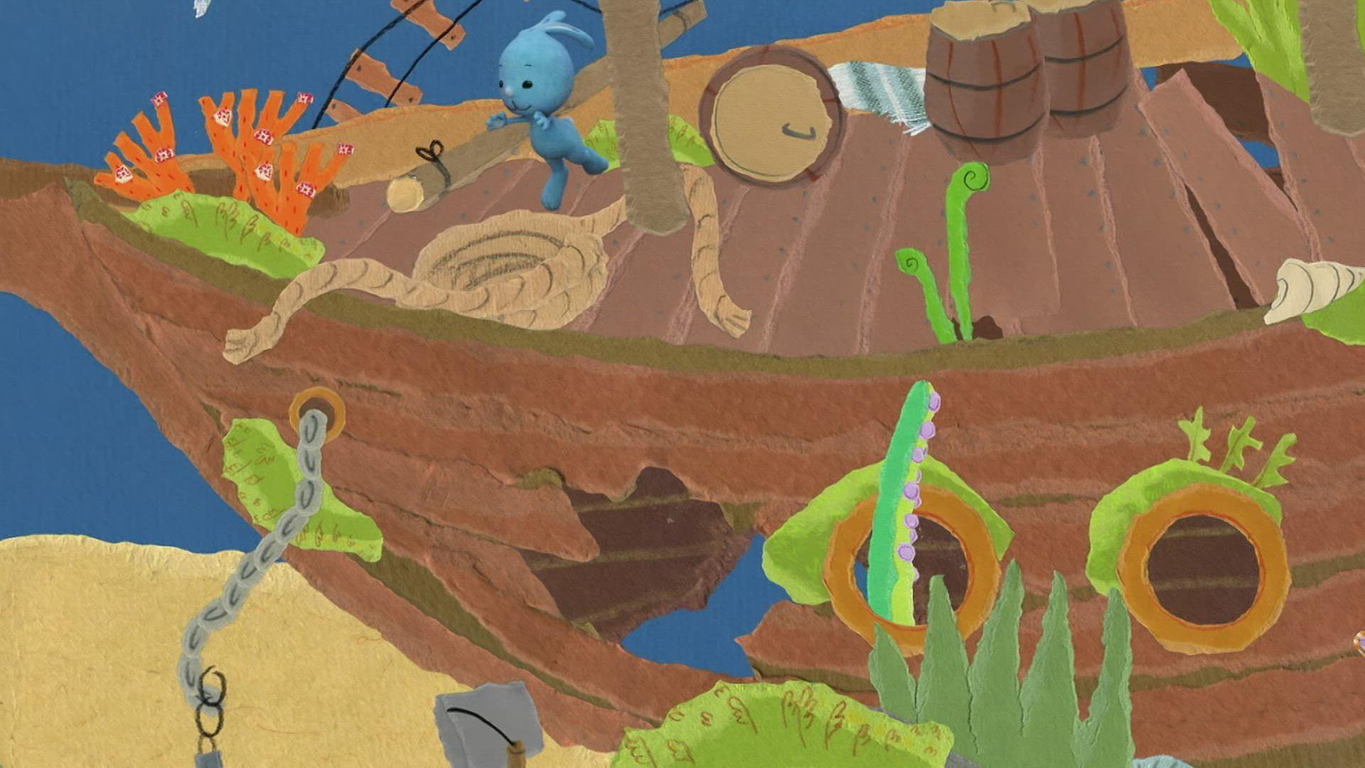 Tauchgang zum versunkenen Schiff