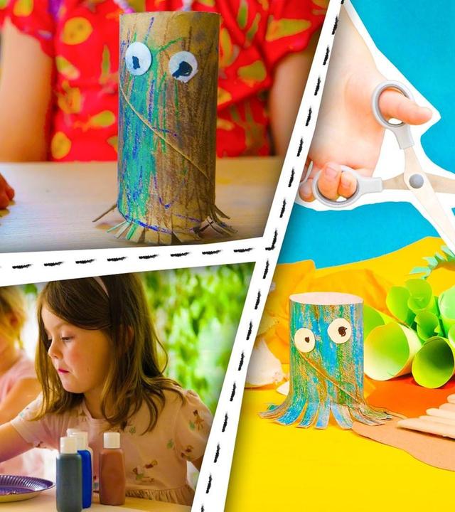 Tintenfische - Die Papierrolle MEA wird zum Oktopus