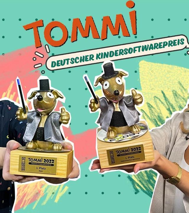 TOMMI 2022 - Team Timster verleiht den Deutschen Kindersoftwarepreis