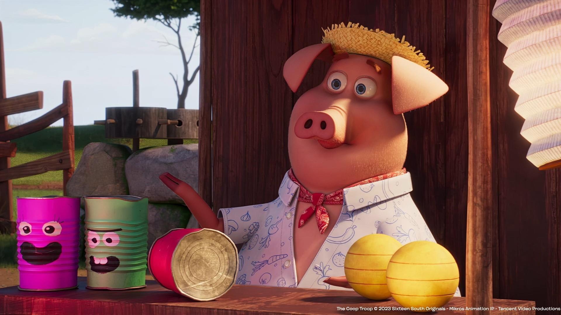 Trubel auf dem Bauernhof