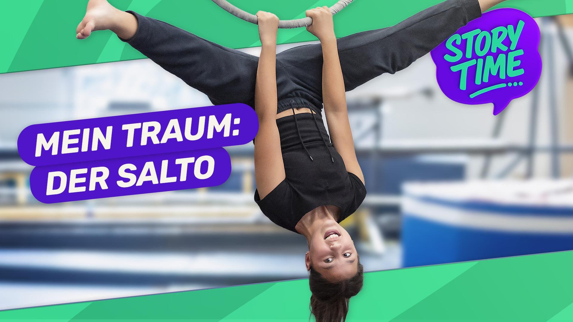 Turnen: Schafft Ela den Salto?