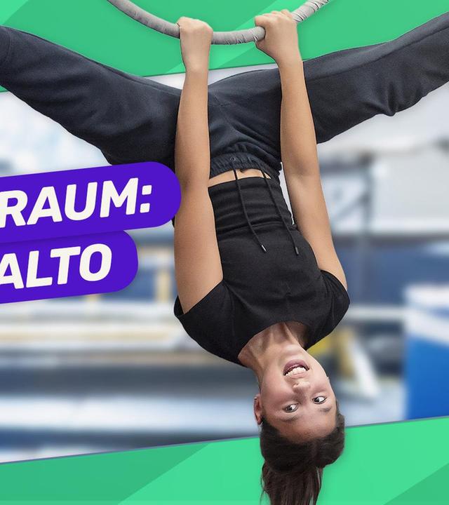 Turnen: Schafft Ela den Salto?