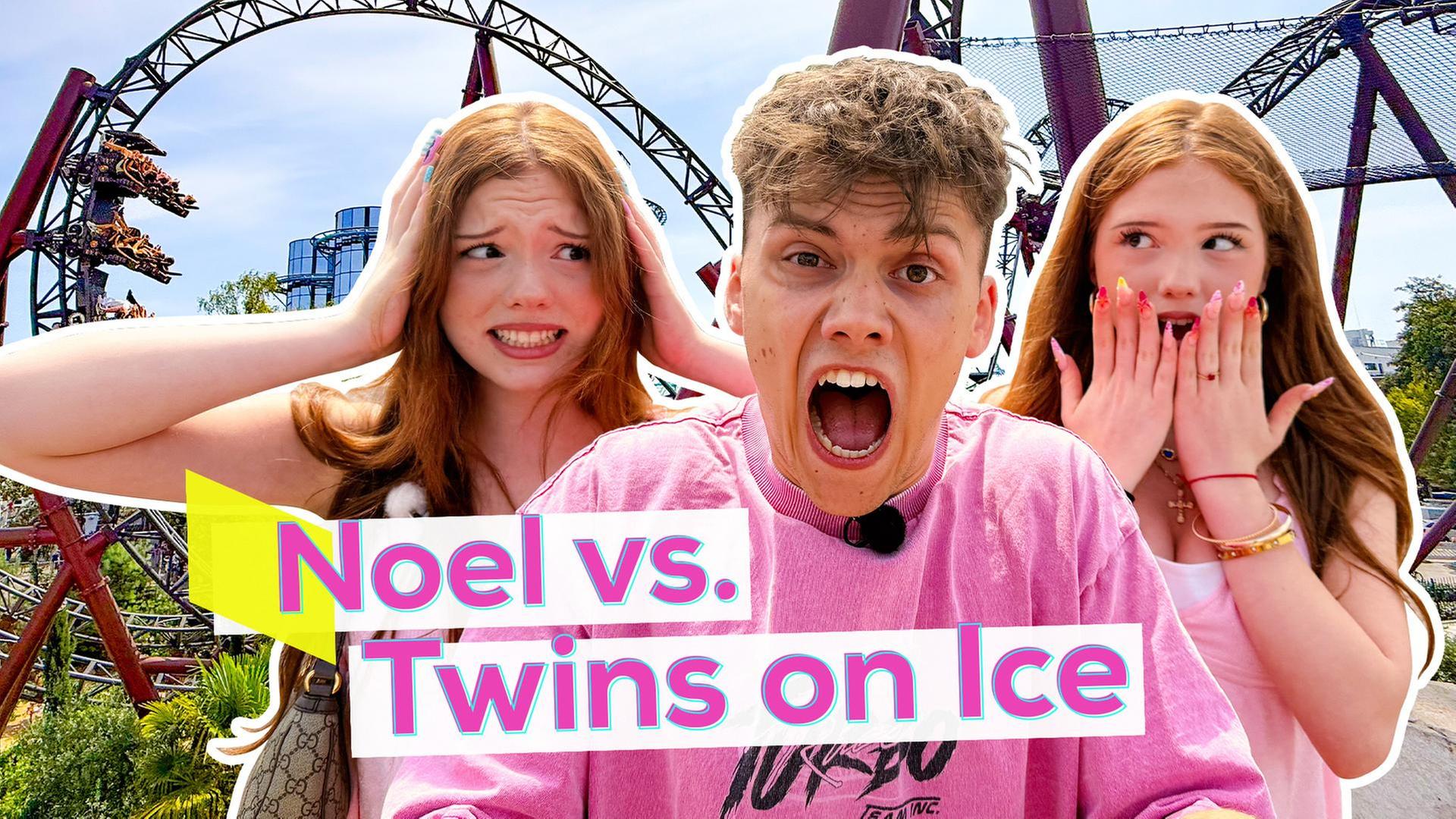 Twins on Ice im Freizeitpark