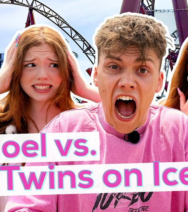 Twins on Ice im Freizeitpark