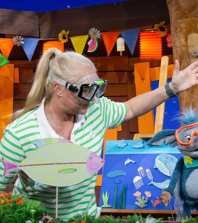 Unterwasser-Woche: Fidi spielt Tauchen