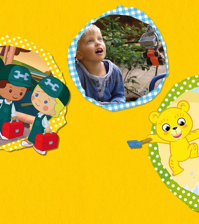 Vom Baggern und Bauen