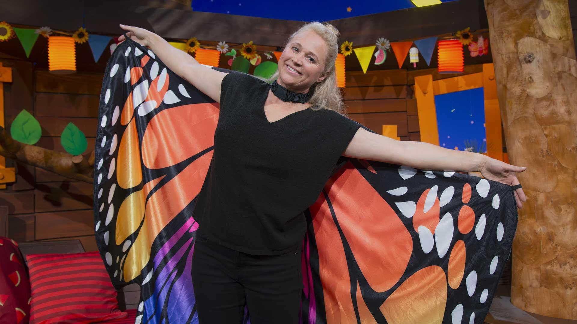 Von der Raupe zum Schmetterling