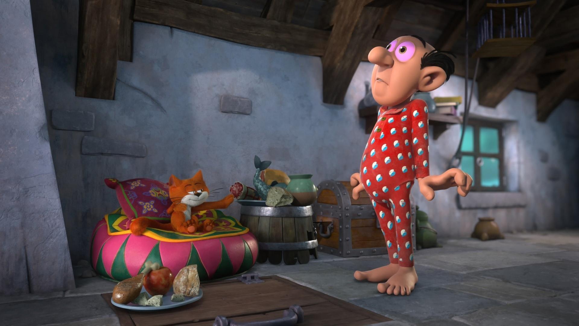 Vorsicht vor der Katze!