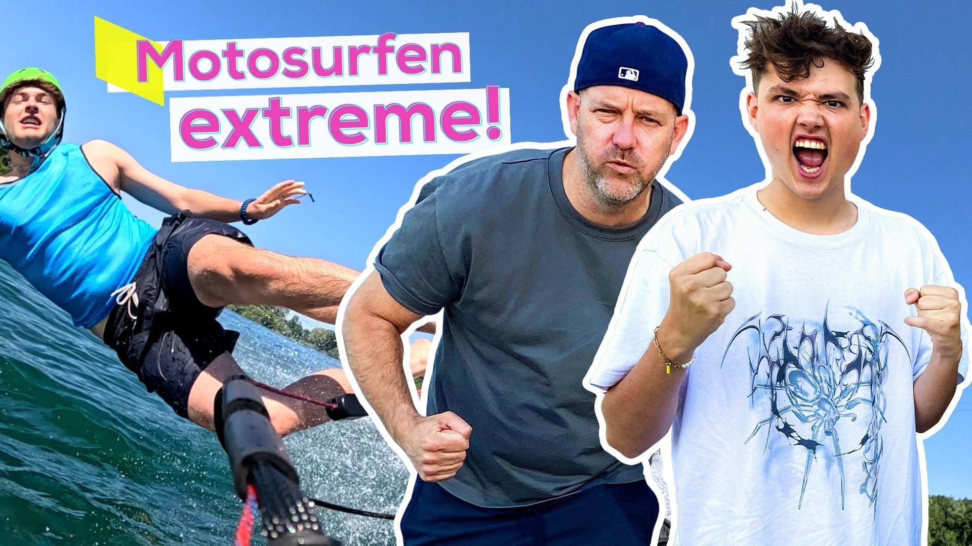 Wasser-Battles: Motosurfen