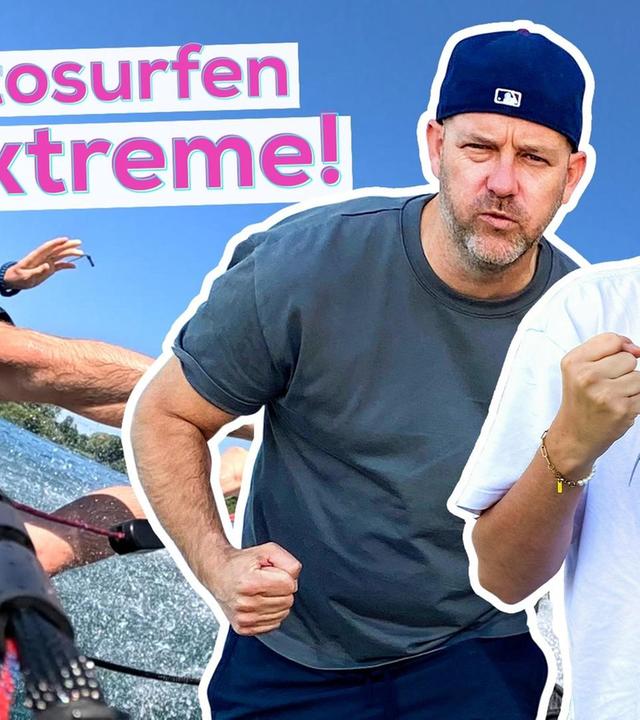 Wasser-Battles: Motosurfen