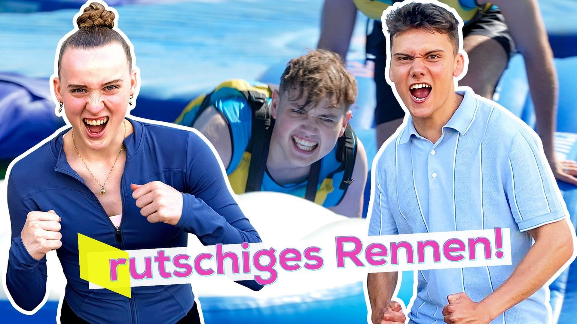 Wasser-Battles: Wasserparcours