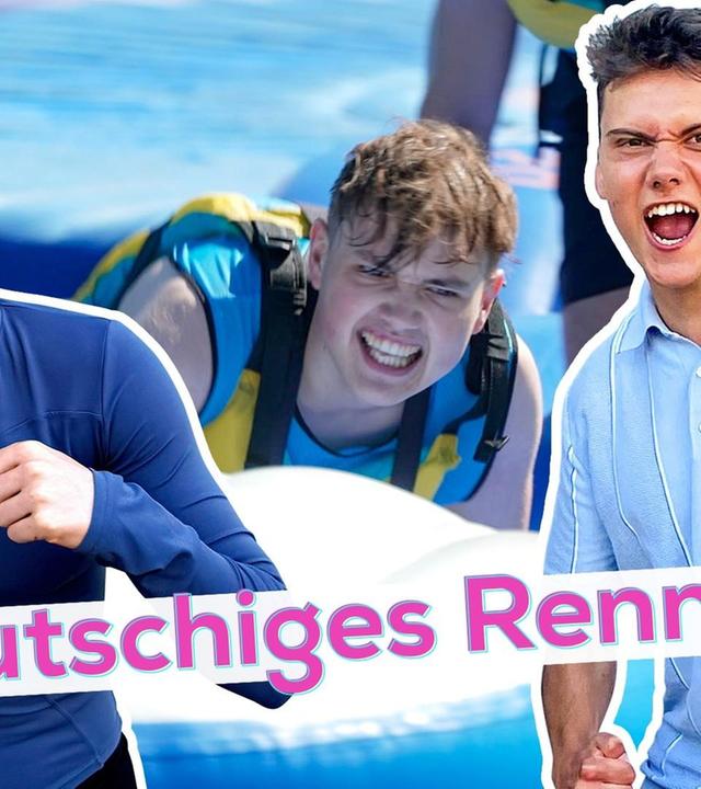 Wasser-Battles: Wasserparcours