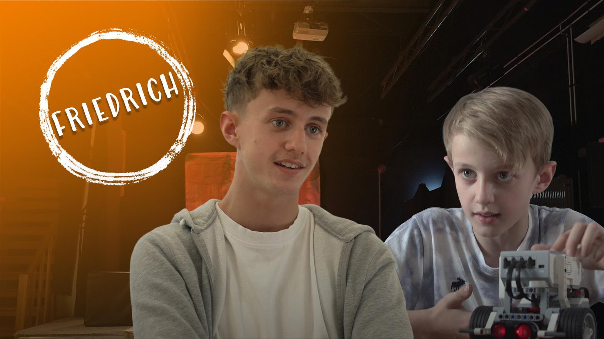 Weitererzählt: Theater oder KI - Friedrich sucht seine Zukunft