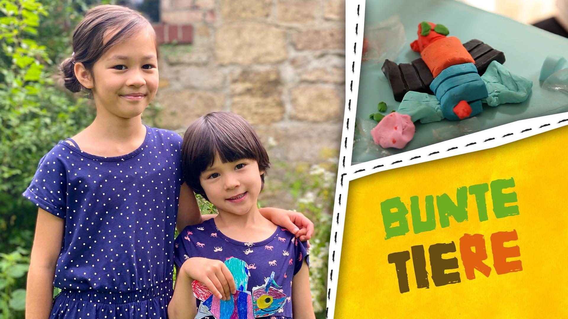 Wir suchen Kaulquappen, basteln Bienen und spielen Hula-Hoop