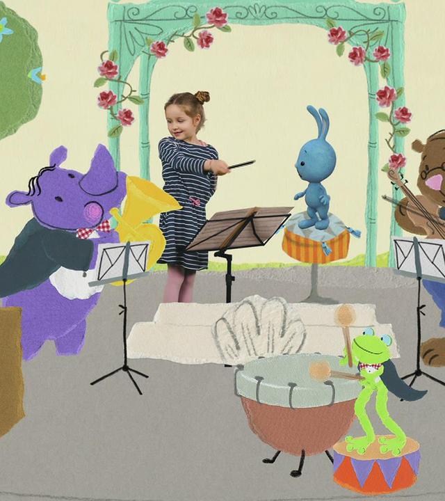Yenne dirigiert ein Orchester