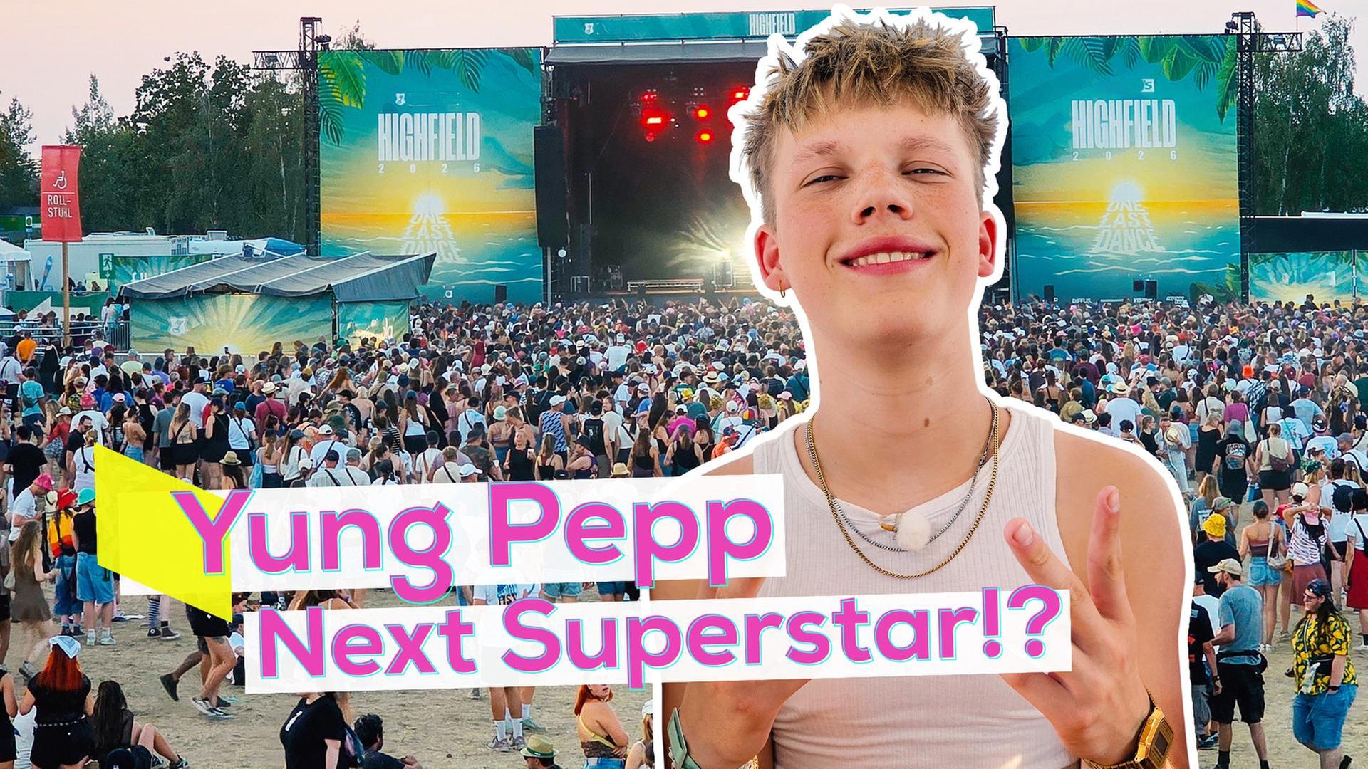 Yung Pepp auf dem Highfield