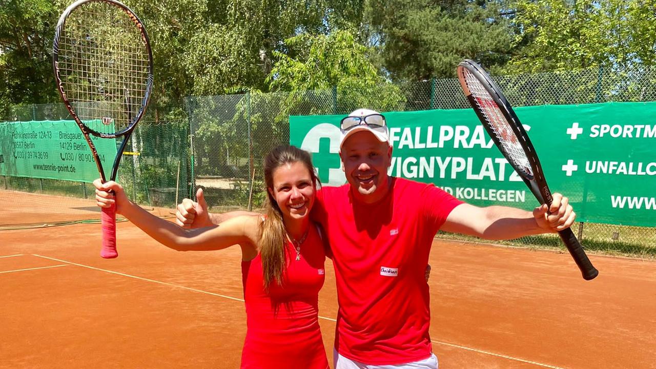 Christian Schlaikier und Annabell Behrmann