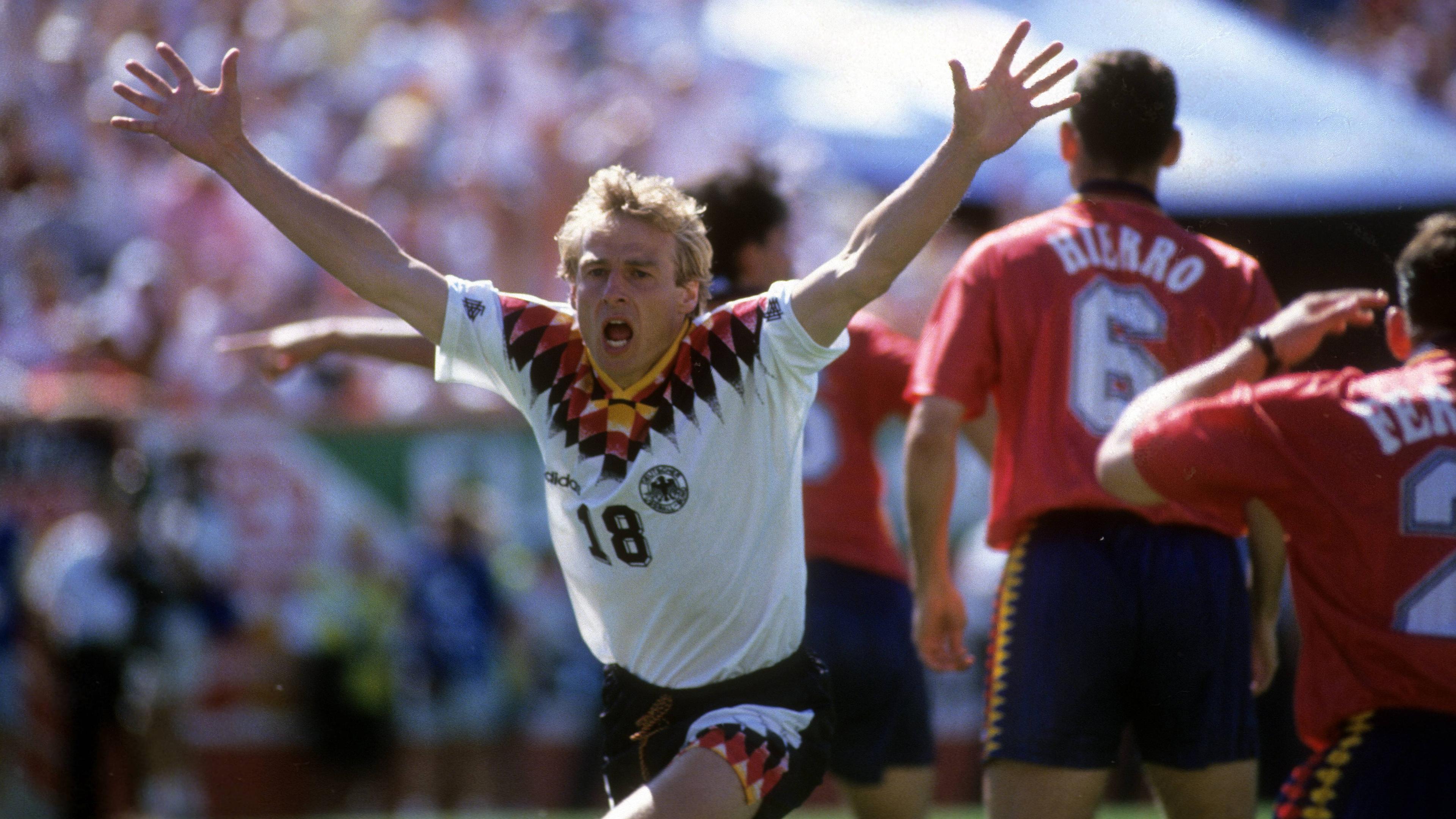 Jürgen Klinsmann bei der WM 1994