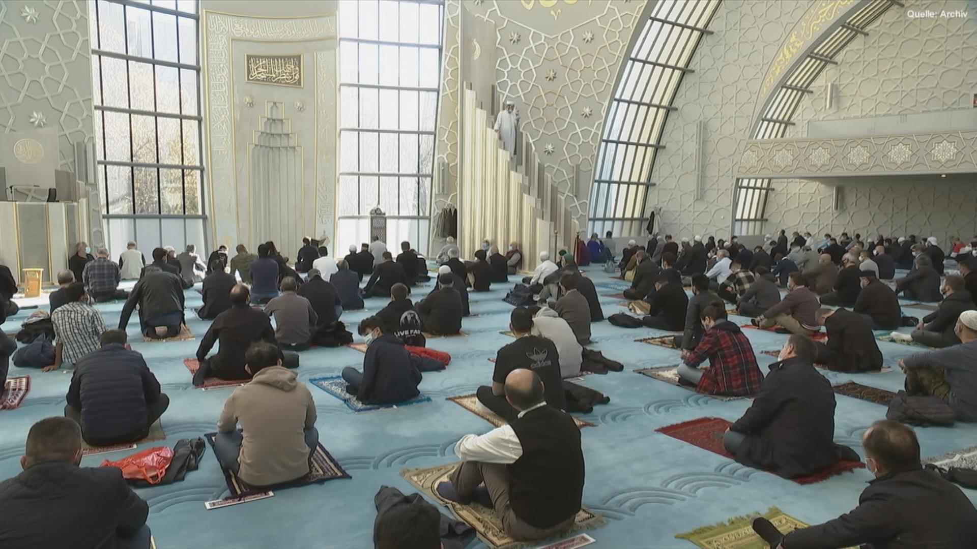 Gebet in der Moschee
