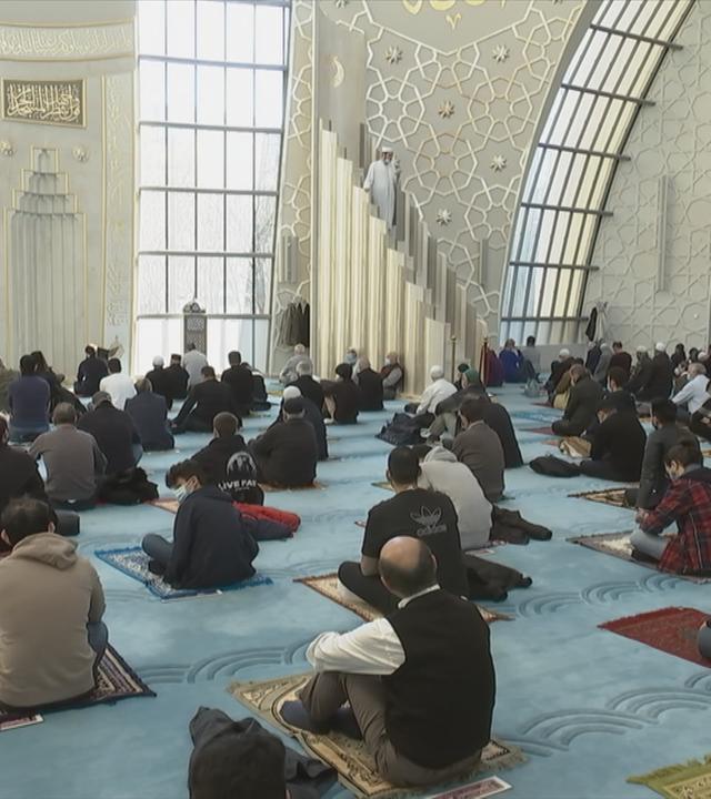 Gebet in der Moschee